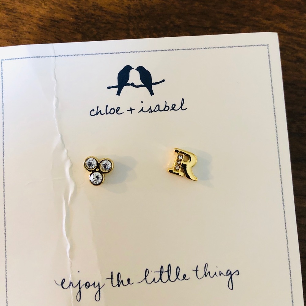Alphabet and Trio Earrings